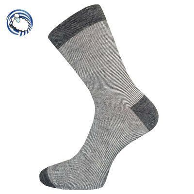 Шкарпетки чоловічі напіввовнянні 1039 Fine Stripes 1039 2527 9991 темно-сірий фото