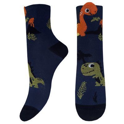 Шкарпетки дитячі 9450  Dino Friends 9450 1820 4227 маріне фото