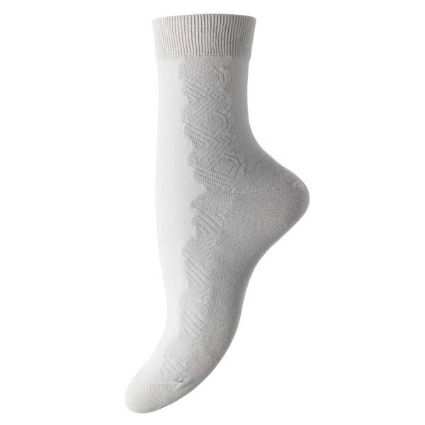 Шкарпетки жіночі 5062 білий/сахара/чорний 5062 23 301 фото