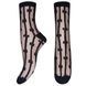Women's semi-transparent socks 5648