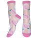 Women's semi-transparent socks 5651