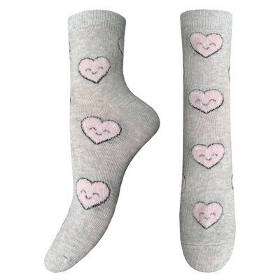 Шкарпетки жіночі 5686 Fluffy Love 5686 2325 6402 срібло меланж фото