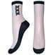 Women's semi-transparent socks 5654