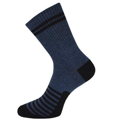 Шкарпетки чоловічі 6334 маріне меланж-чорний/метал меланж-чорний 6334 25 9325 фото
