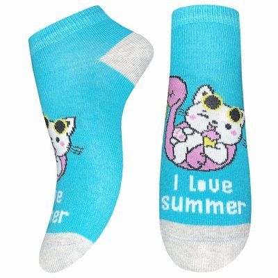 Шкарпетки дитячі 9337 I Love Summer 9337 2224 5517 м'ята фото