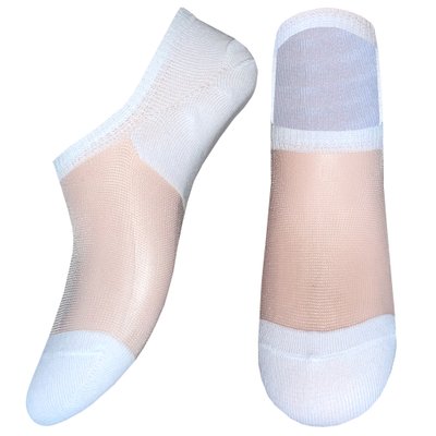 Шкарпетки жіночі 5596 білий / чорний 5596 0023 1001 фото