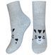 Шкарпетки дитячі 9338 Purr Purr 9338 0068 6402 срібло меланж фото