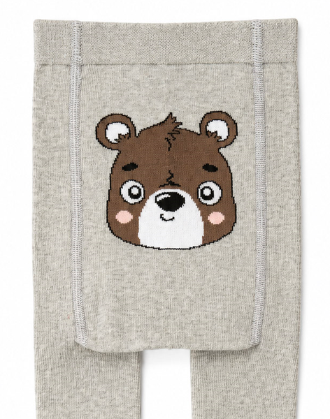 Дитячі колготки  під підгузок 8255 Baby Bear 8255 6268 6402 срібло меланж фото