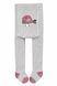 Tights for babies with terry foot  8273  "Pink Bird"
